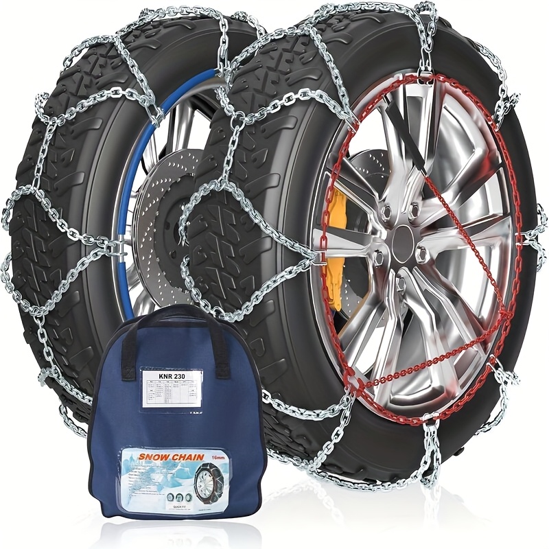 Richeer Snow Chains For Tires 225/60 R15, Kns, 1 Pair, 95