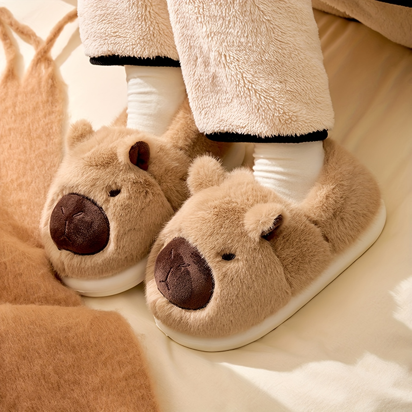Capybara Sloffen Van Haren Capybara Pantoffels, Schattige Capybara