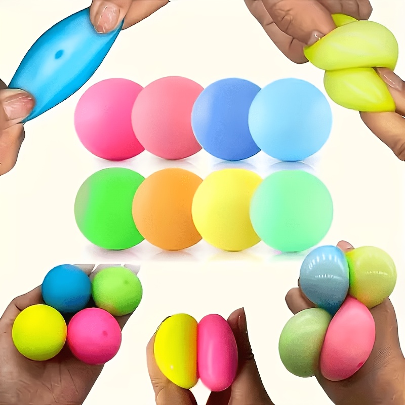 5/7/8pcs Soft Squeezable Toys Party Favor Packs