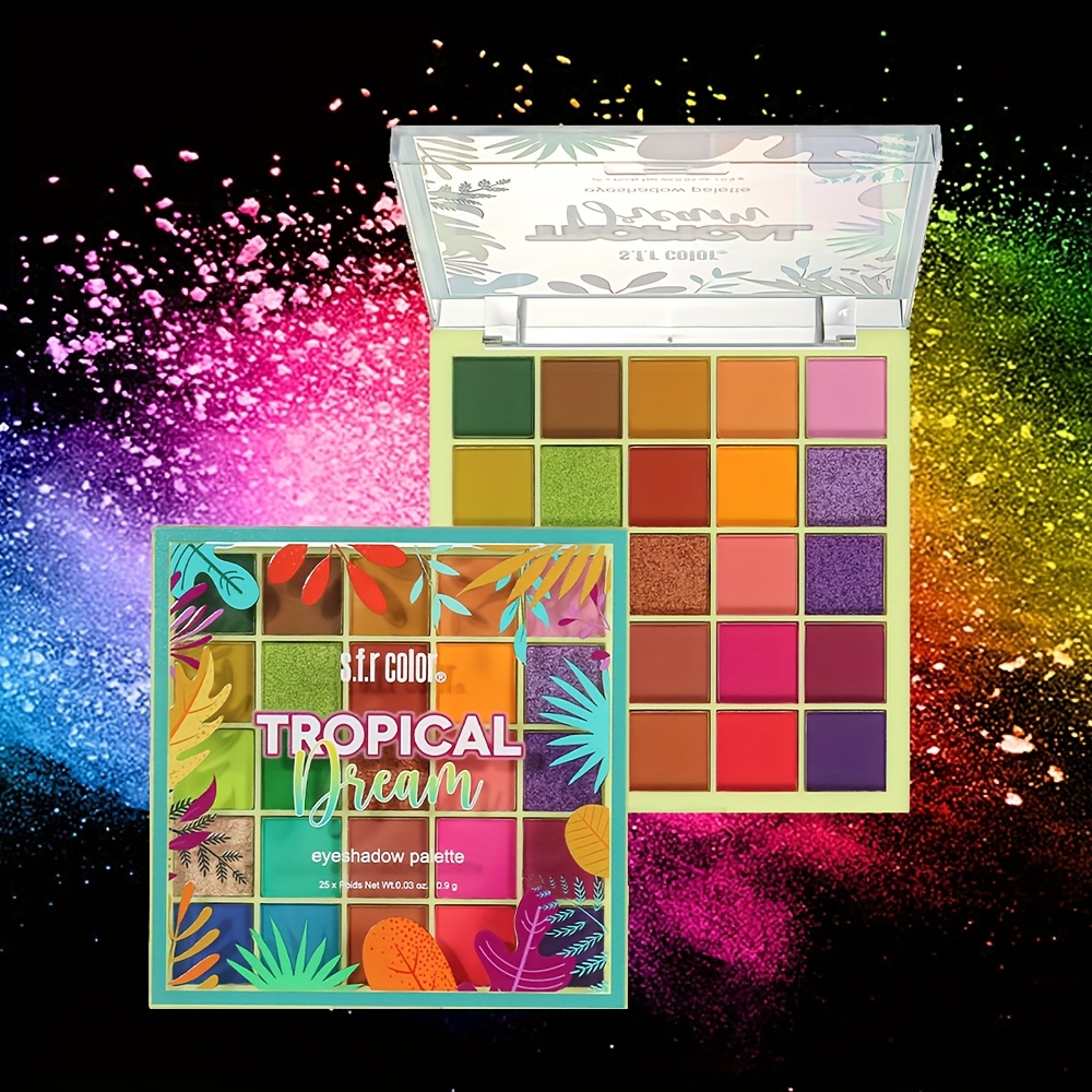 25 färger matt skimmer ögonskugga palett i - Temu Sweden