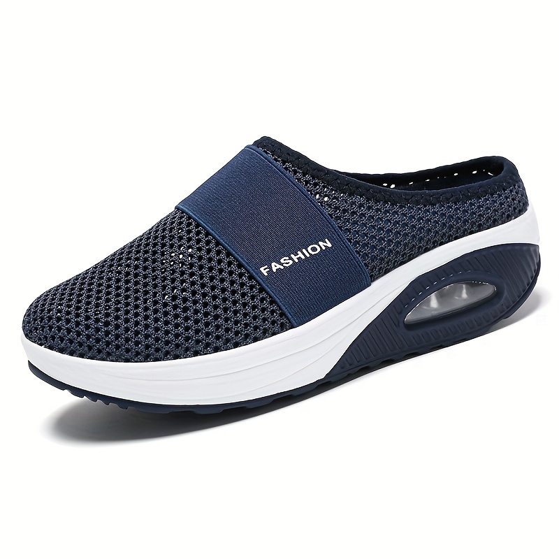 TEMU [sneakers] Women's New Outdoor Comfortable Light Walking Shoes Breathable Casual Half Slippers