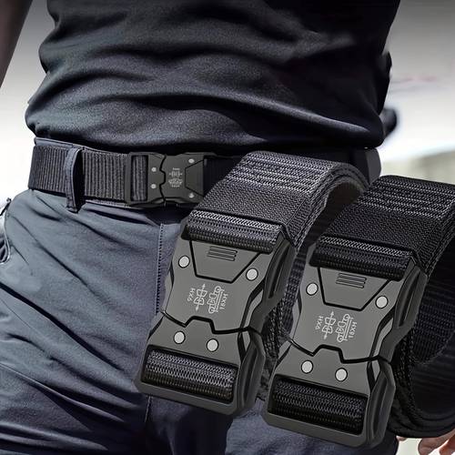 2026 belt nylon belt resistant and durable suitable for men s outdoor mountain climbing vacation golf autumn and winter clothing matching halloween christmas