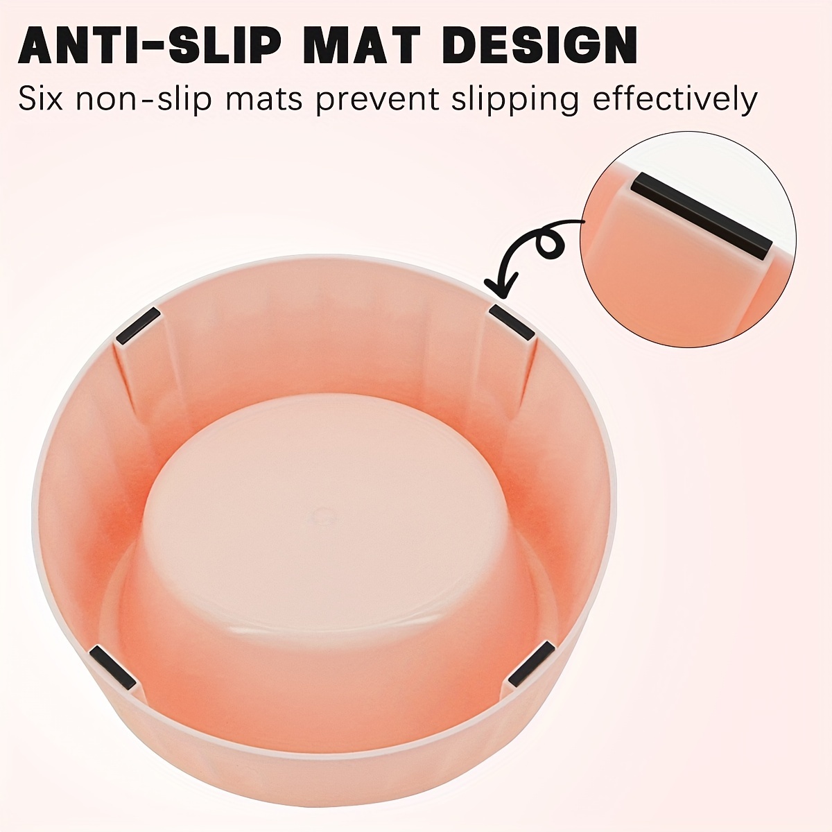 colorful fashion neck protection pet bowl stainless steel large capacity dog bowl with non slip bottom for feeding and watering Product details 2