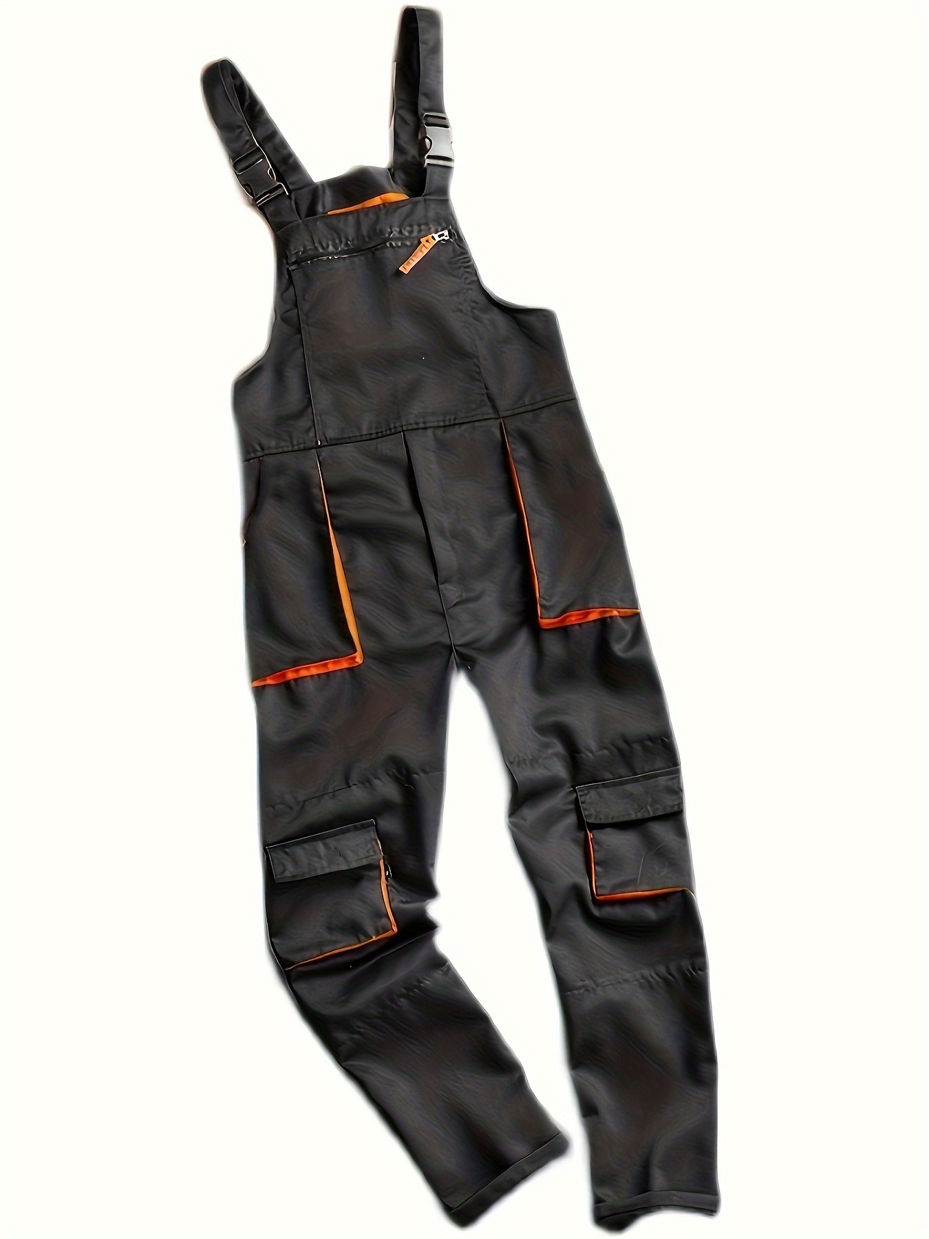 Suspender Bib Overalls Men's Fashion Sports Jumpsuit - Temu