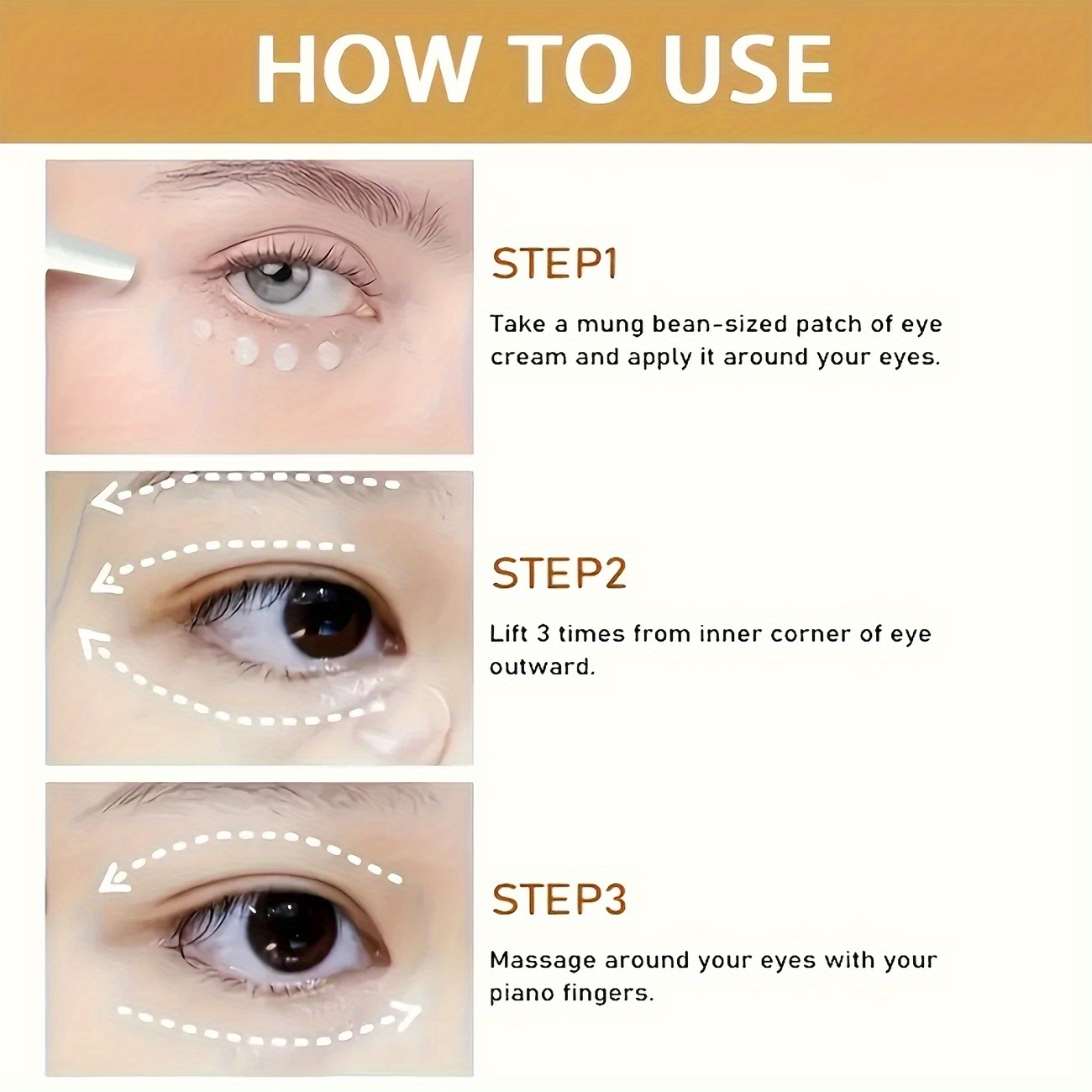 cosnyce collagen eye cream with hyaluronic acid and glycerin   moisturizing formula for dry sensitive light beige all light beige types including sensitive Product details 1