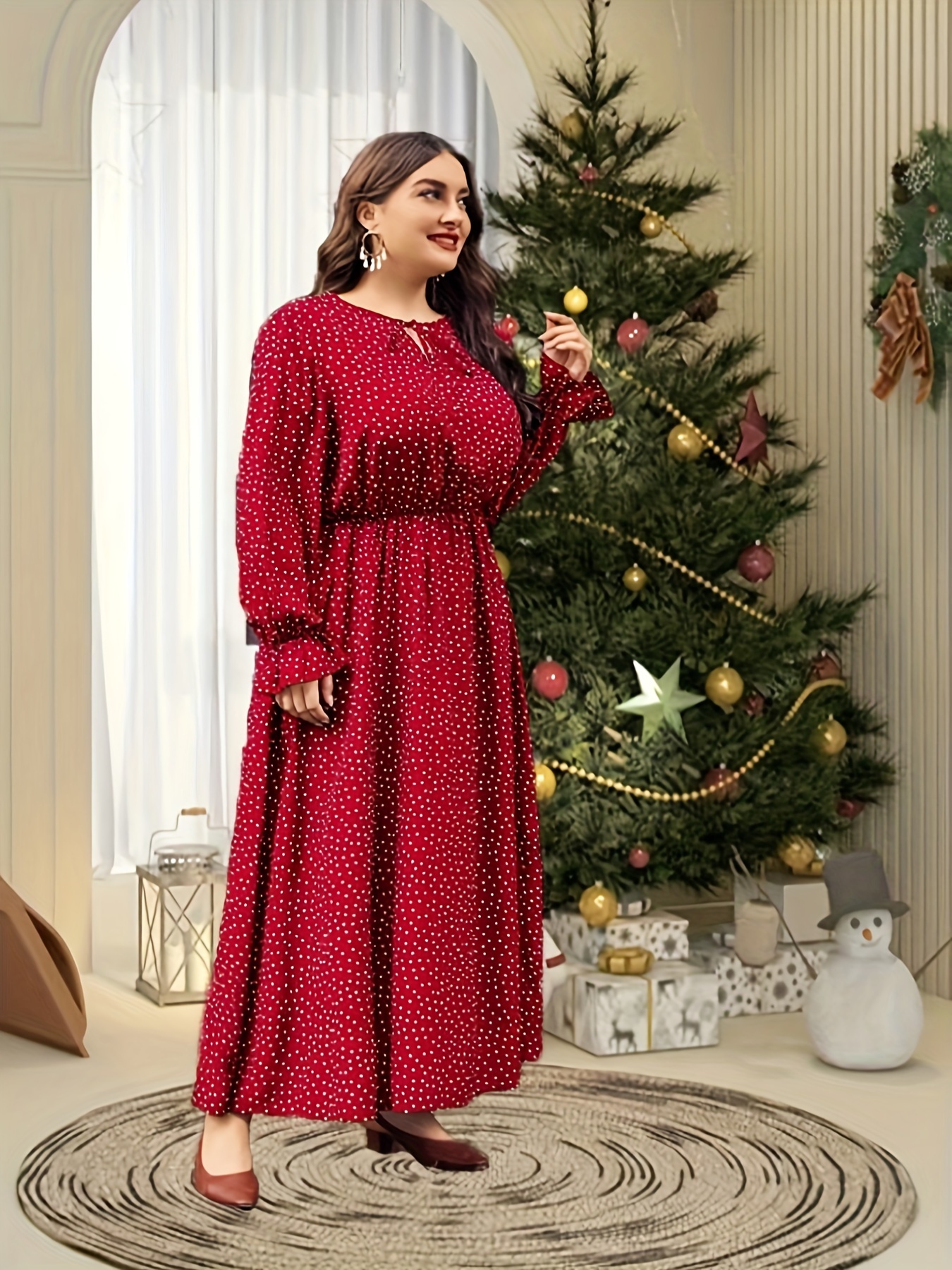 chinese dress ladies Women's Scarlet Secrets Sparkling Maxi Dress in Red