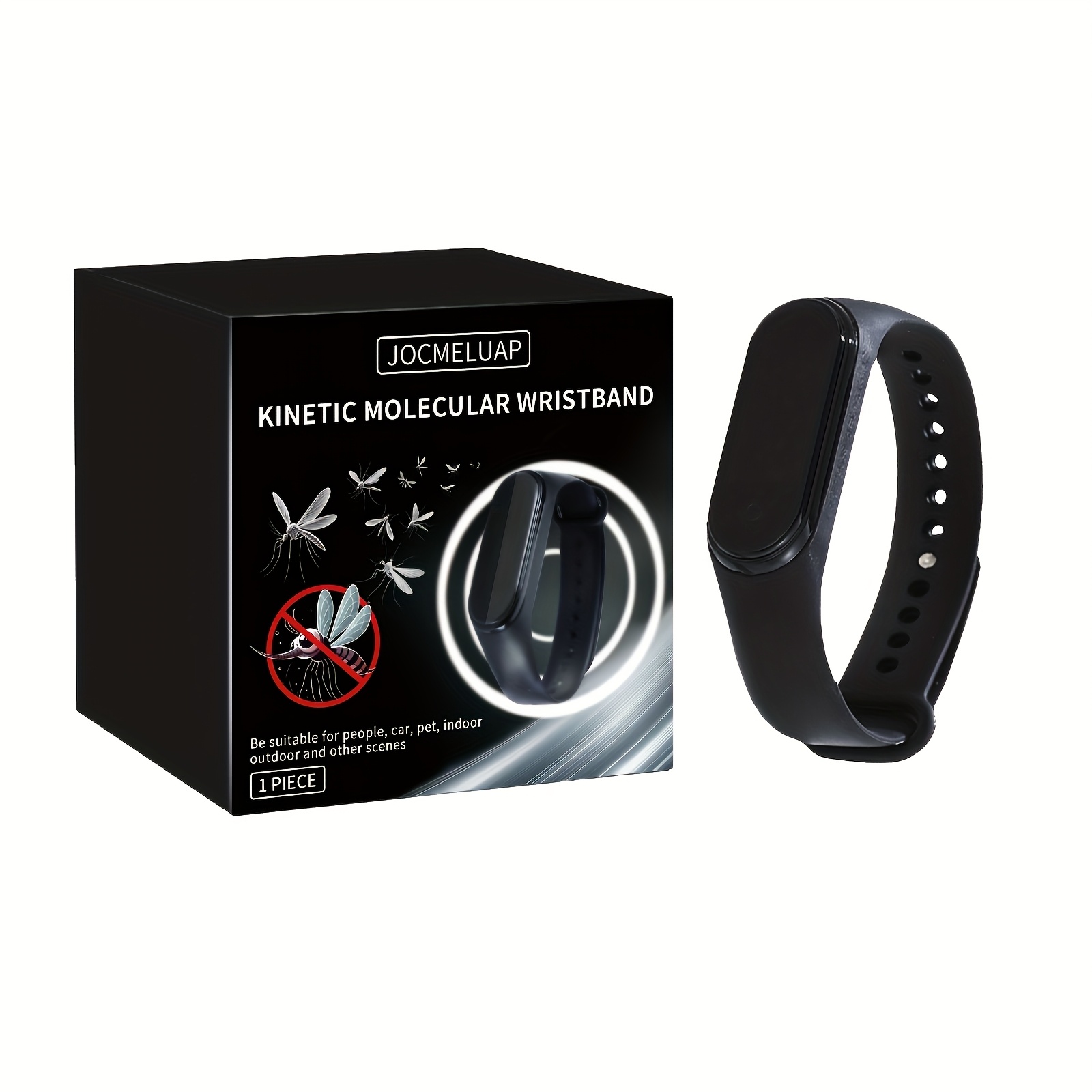 TEMU Repellent Wristband For Home Use, Insect Repellent, Women's Repellent Bracelet, Outdoor Men's Repellent Watch, Summer Repellent, Unisex, , 1pc