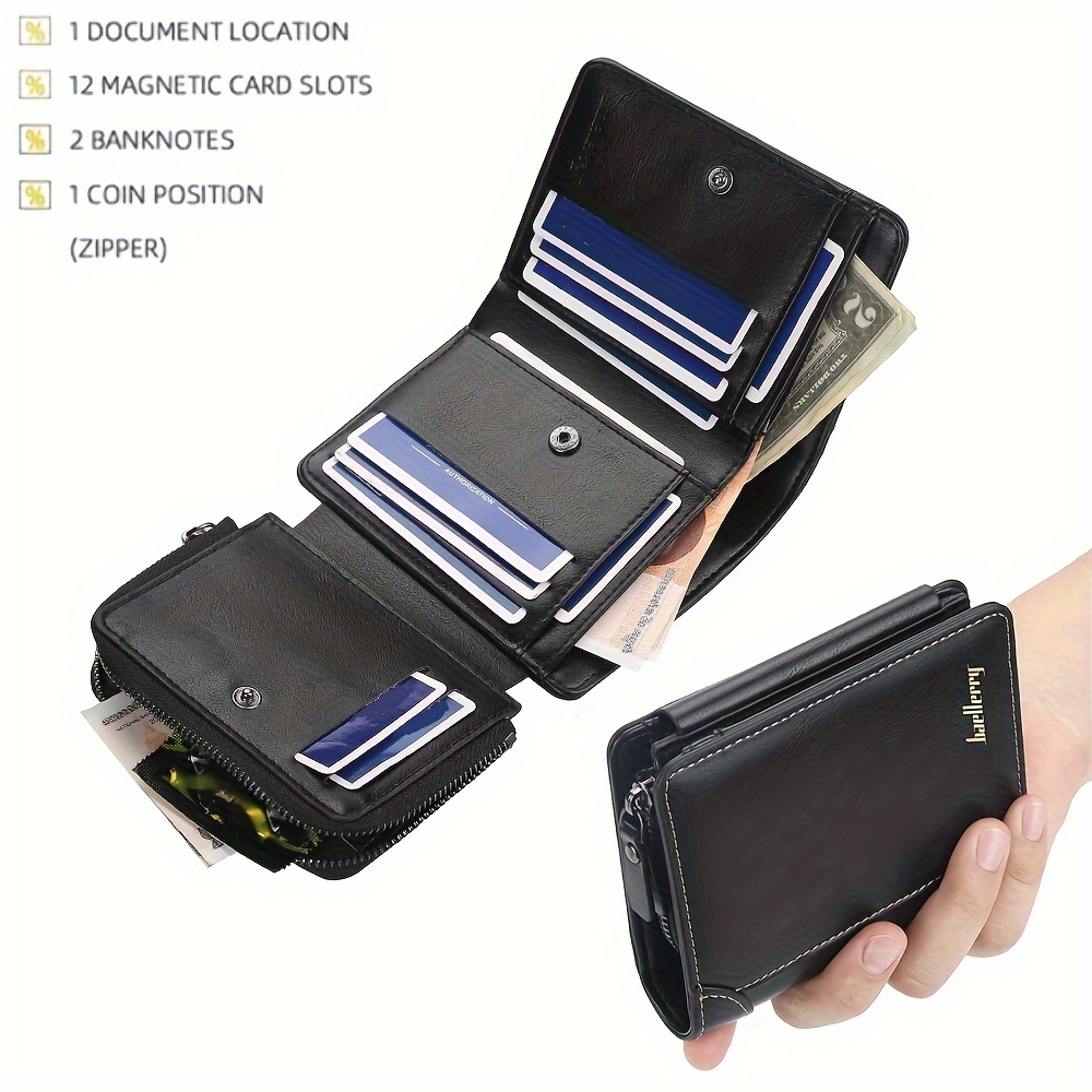  womens wallet 3 fold zip with ic card coin pocket black holder versatile clutch purse wallet for women wallets for holder wallet small wallet for women women wallet for women wallet for s and for women elegant classy card wallet card wallet for women travel wallet purse for women wallet travel wallet for women wallet card holder wallet purse elegant wallet for women Product details 2