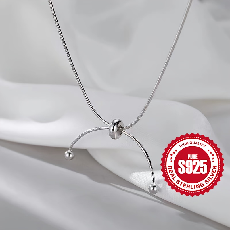 Adjustable 925 Sterling Silver Claw Bead Anklet Bracelet