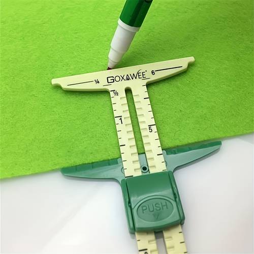 5 in 1 multifunctional sliding gauge heavy duty industrial drawing tool with measuring scales adjustable scale ergonomic handle and locking mechanism