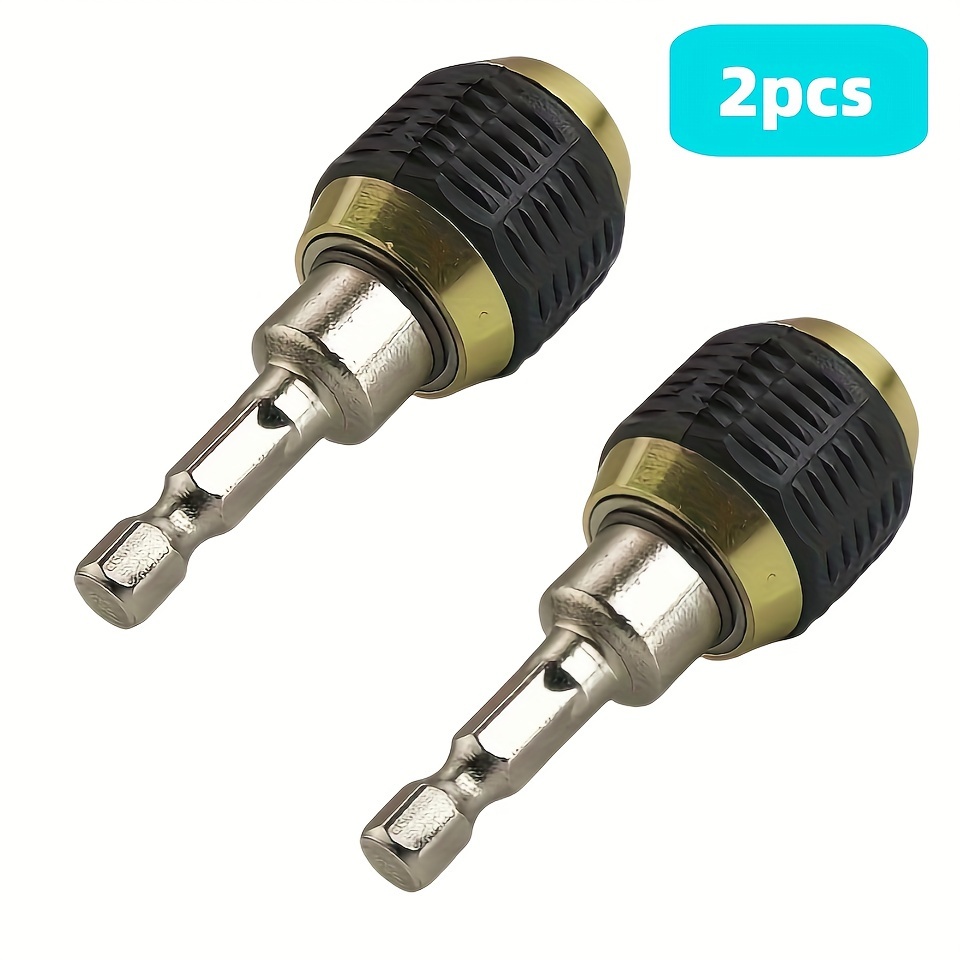 2pcs - Hex Shank Bit - 1/4" Fit, No , For Diy , Woodworking, And
