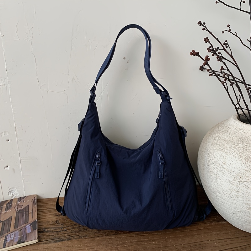 TEMU Bolso de único para mujer, bolso de tela de nailon, bolso casual, mochila multifuncional, bolso cruzado versátil, bolso de viaje, para ir al