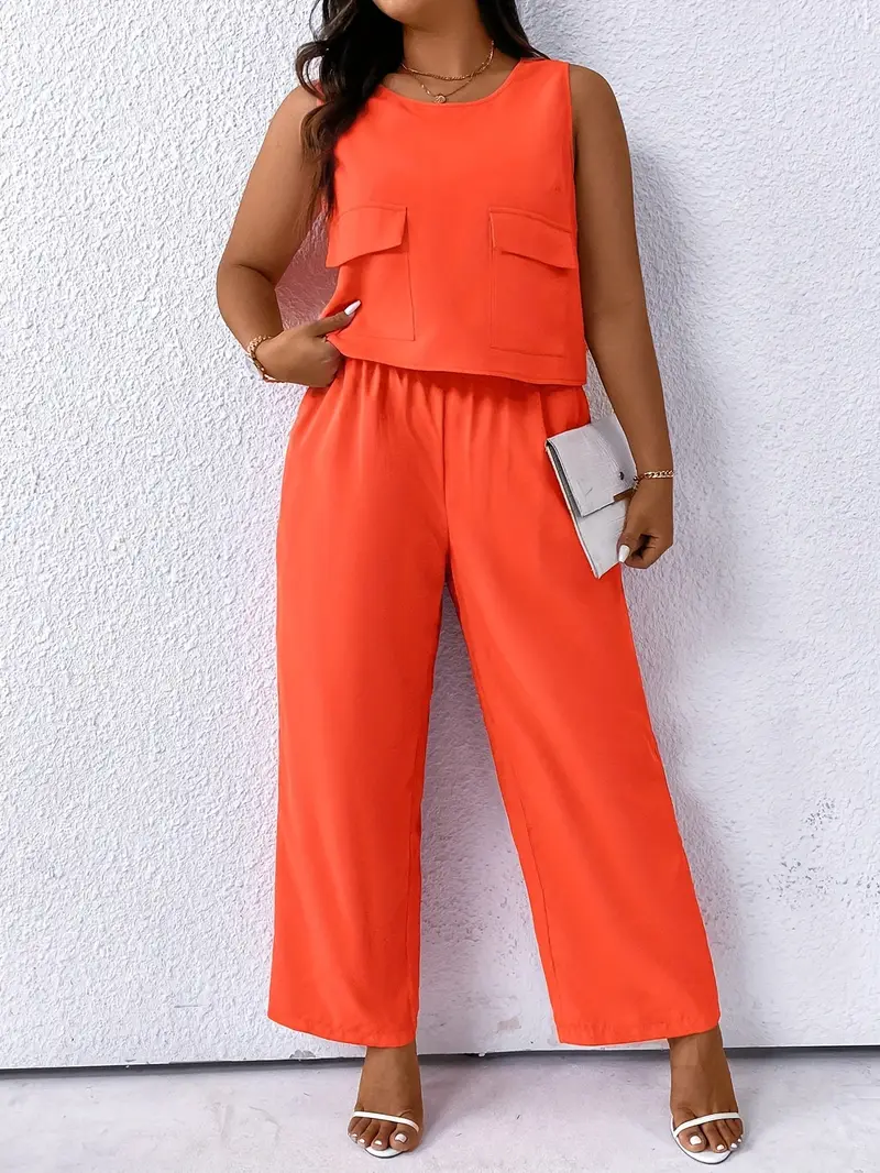 ensemble pièces taille femme haut orange Temu Belgium