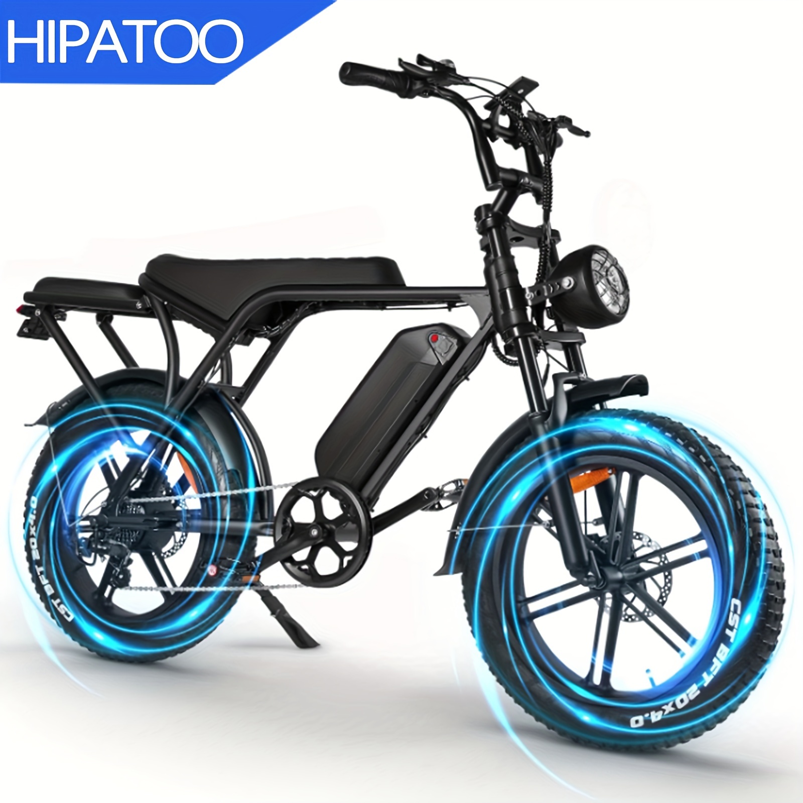 electric bike v8 electric mountain bike 500w motor 48v 15ah - Temu