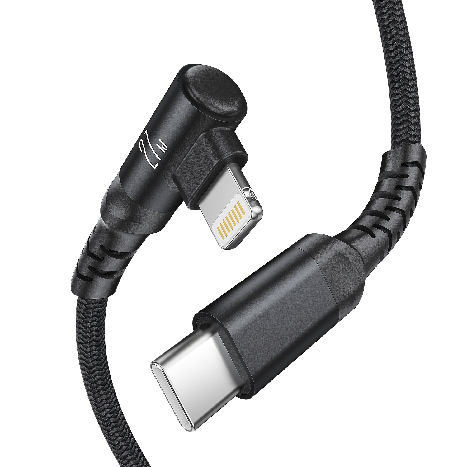 Image of 27w Type C To Lightning Fast Charging Cable With Mfi Certification For Iphone 14/14 Plus/14 Pro/14 Pro Max/13/13 Pro/12/12 Pro/12 Pro Max/11/xs Max/xr/x/8 For Ipad And For 1/3.3/6.6/10ft