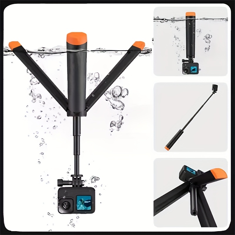 Floating Selfie Stick For Underwater Diving, Extendable Pole, Monopod Tripod For Hero , Camera Additions