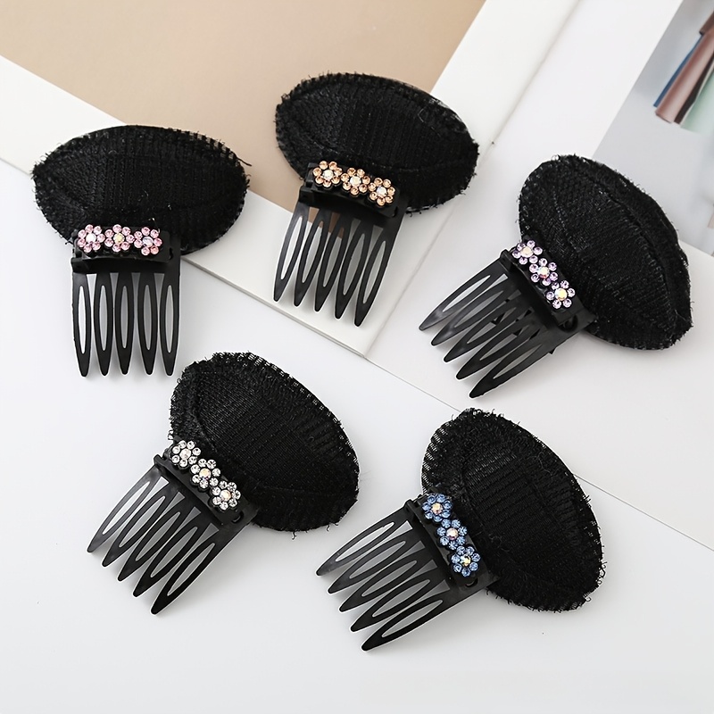 2d Flat - Set Of 5 Flat, Discreet Hair Pads Designed To Enhance Bangs, Perfect For , Special Occasions