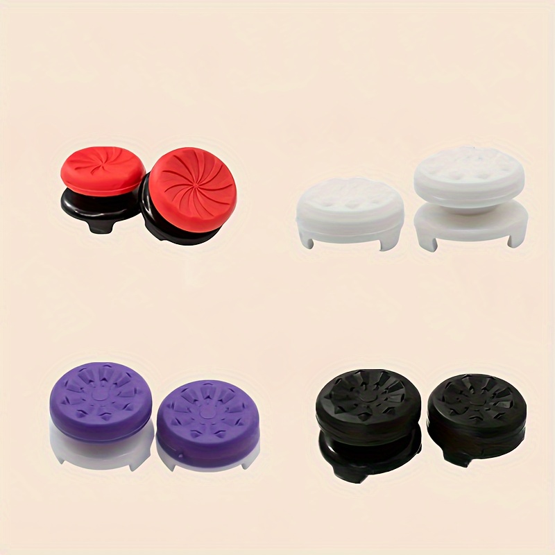 

2-piece Silicone Thumb Grip Caps For Playstation 4/5 - Enhanced Height & Comfort, No Battery Required