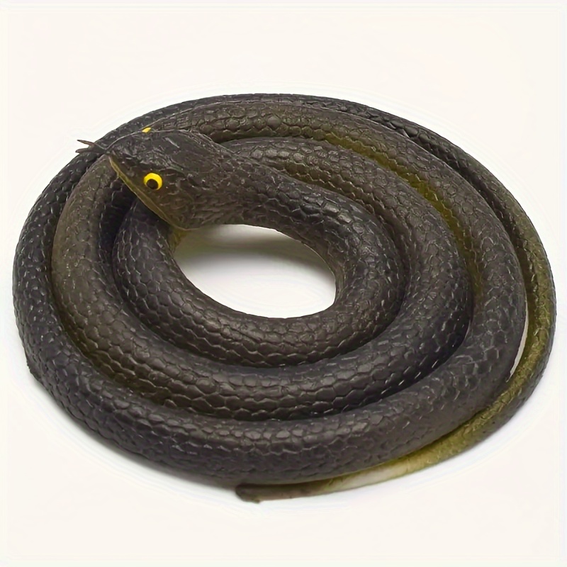 Lot De 8 Serpents En Caoutchouc Réalistes – Pour Effrayer, Décorer Halloween, Jardin, Farces – Non Toxiques