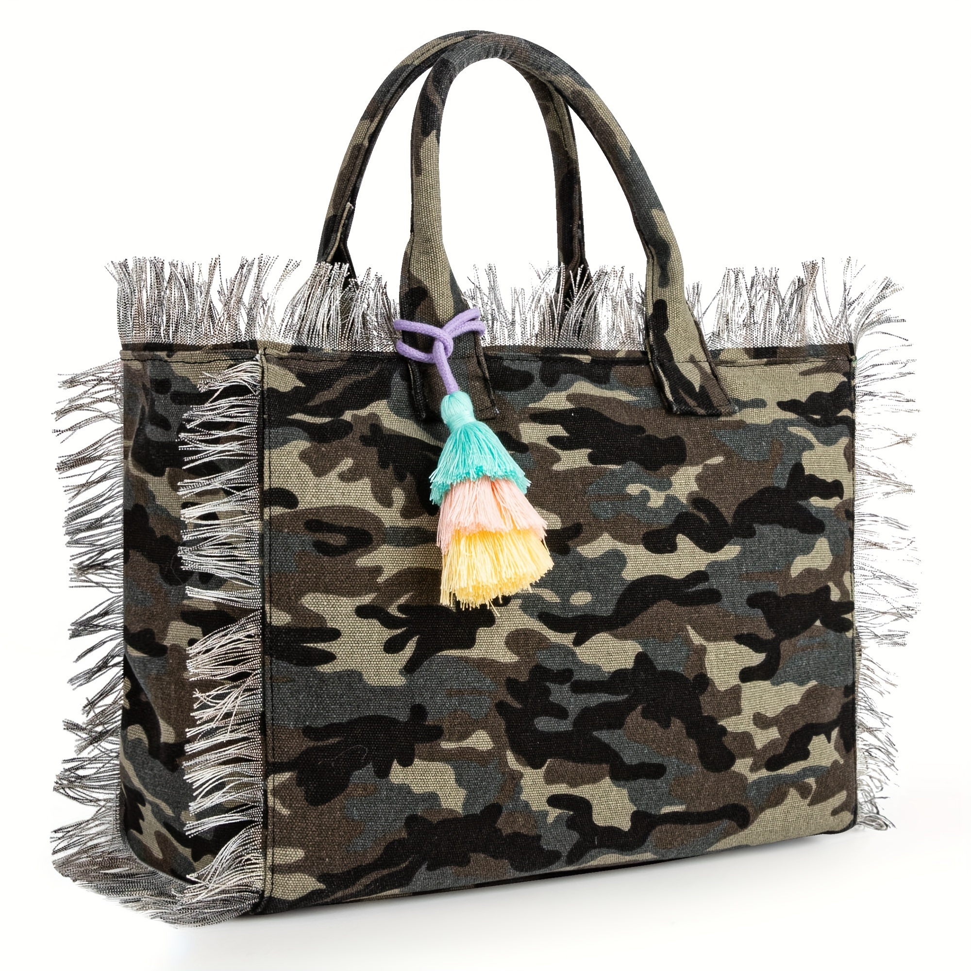 

Canvas Tote Bag For Women Large Shoulder Bag Crossbody Purse Top-handle Bag