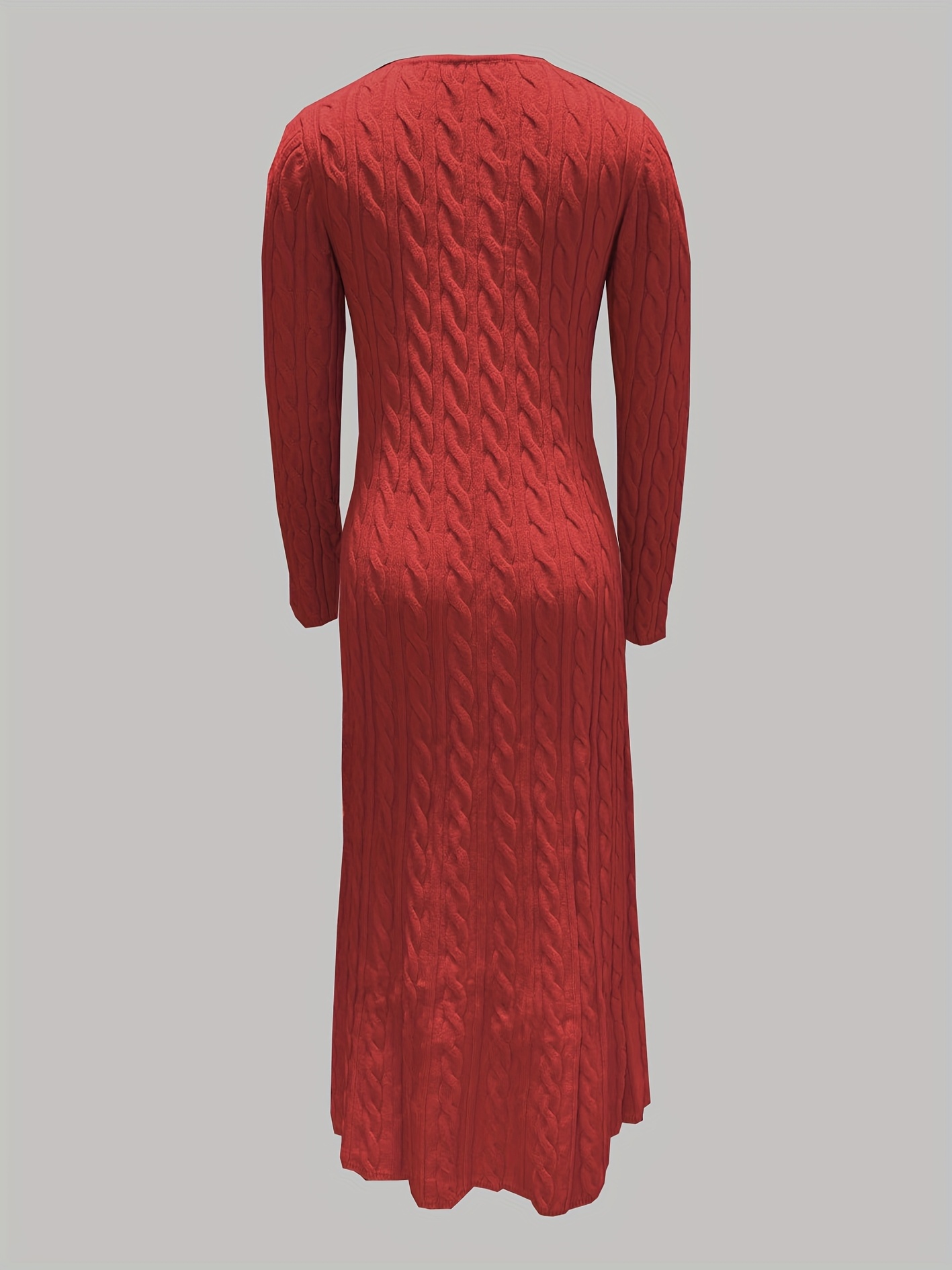 Fashionable and Elegant Women's Dress, New Style Long Dress with High-end Color Tones and Textured Fabric