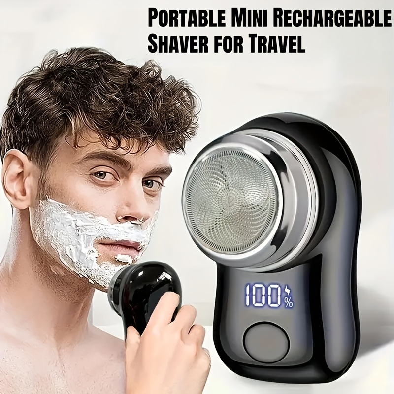 options mini electric shaver portable beard trimmer Temu Oman