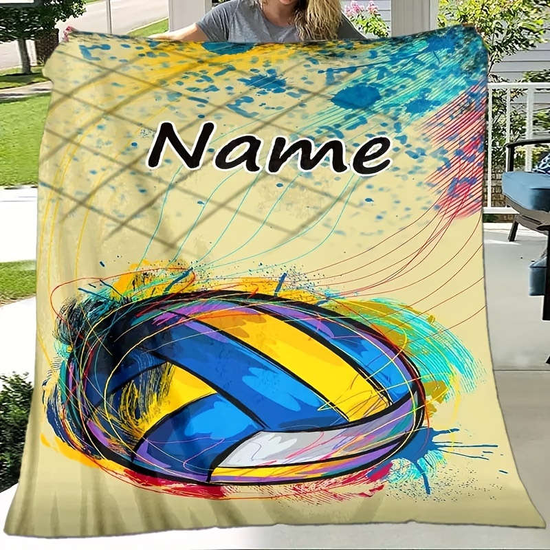 

Customizable Volleyball & Blanket - , , And - For , Bed, Decor - For