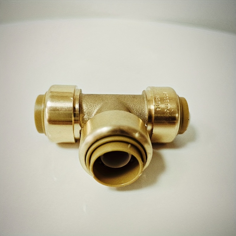 Connecteur de chauffe-eau flexible tressé en acier inoxydable, raccord de  plomberie en laiton poussé, tuyau Pex