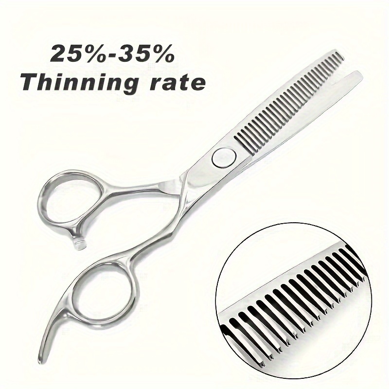 TEMU Hairdressing Scissors Salon Barber Scissors Straight Scissors Tooth Scissors Fishbone Scissors Thinning Scissors