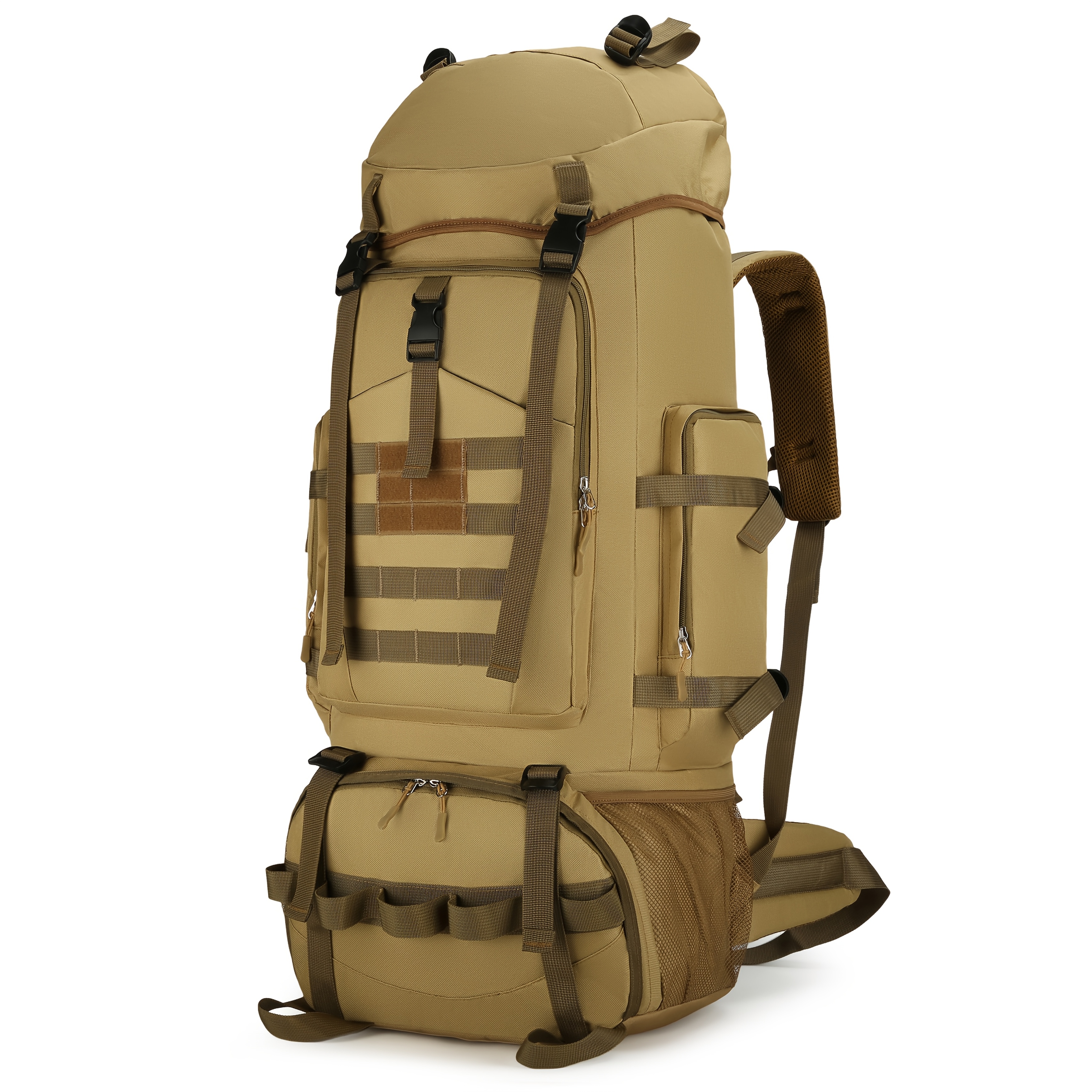 mochila de senderismo capacidad de 100 litros, con dobles