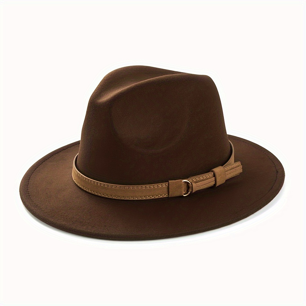 TEMU 1pc Fashion Retro , Brim Hat