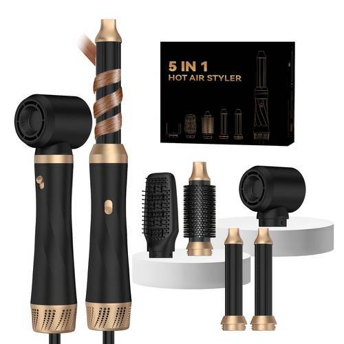 5 in 1 hot air styler automatic 1 5 2 5m length suitable for wet and dry hair use 220v 240v power supply
