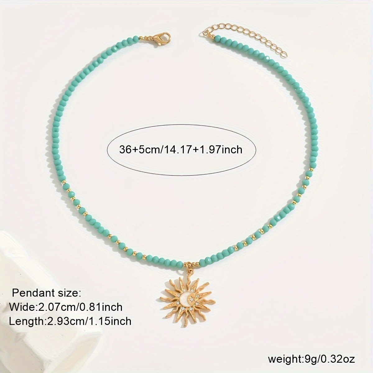 MINACHI Collana Lunga Bohémien Con Perline Di Vetro Colorate E Riflettenti – Gioiello Vintage Per Donna, 114 Cm
