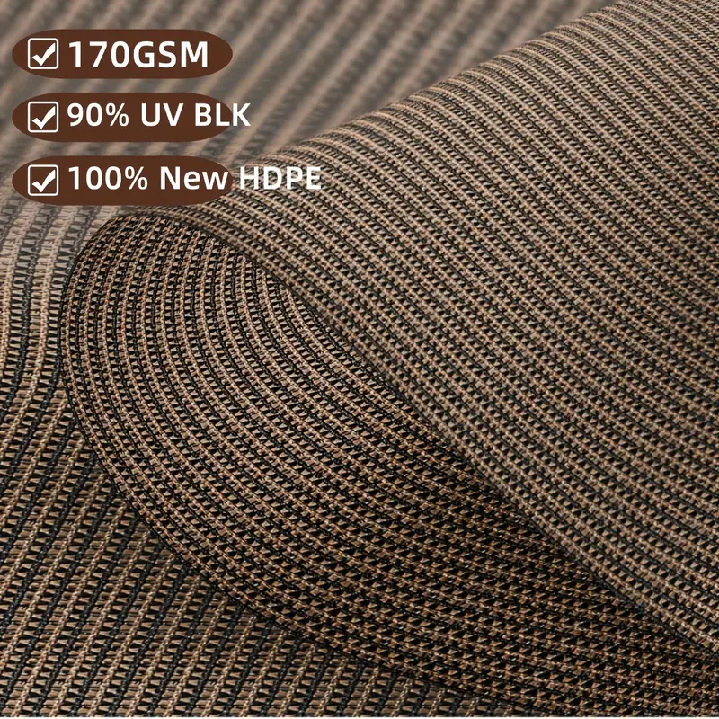 6 x 50 privacy screen outdoor backyard sunshade windshield fence privacy fence screen outdoor windscreen covered privacy screen suitable for backyard zip tie included details 5