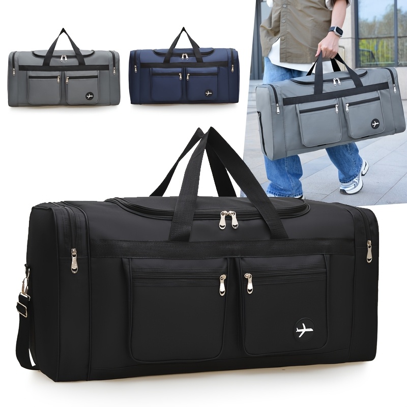 foldable travel bag extra large storage capacity luggage - Temu Oman