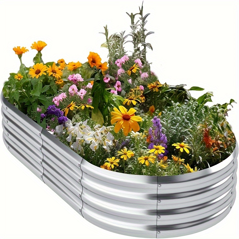 Large Metal Raised Garden Beds Temu United States