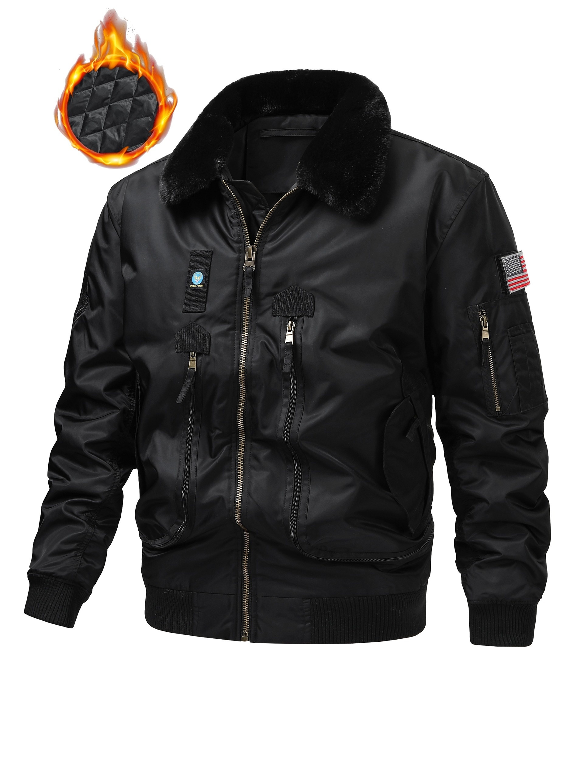 Chaqueta Moto Chaqueta De Moto Para Hombre (Talla XXXL