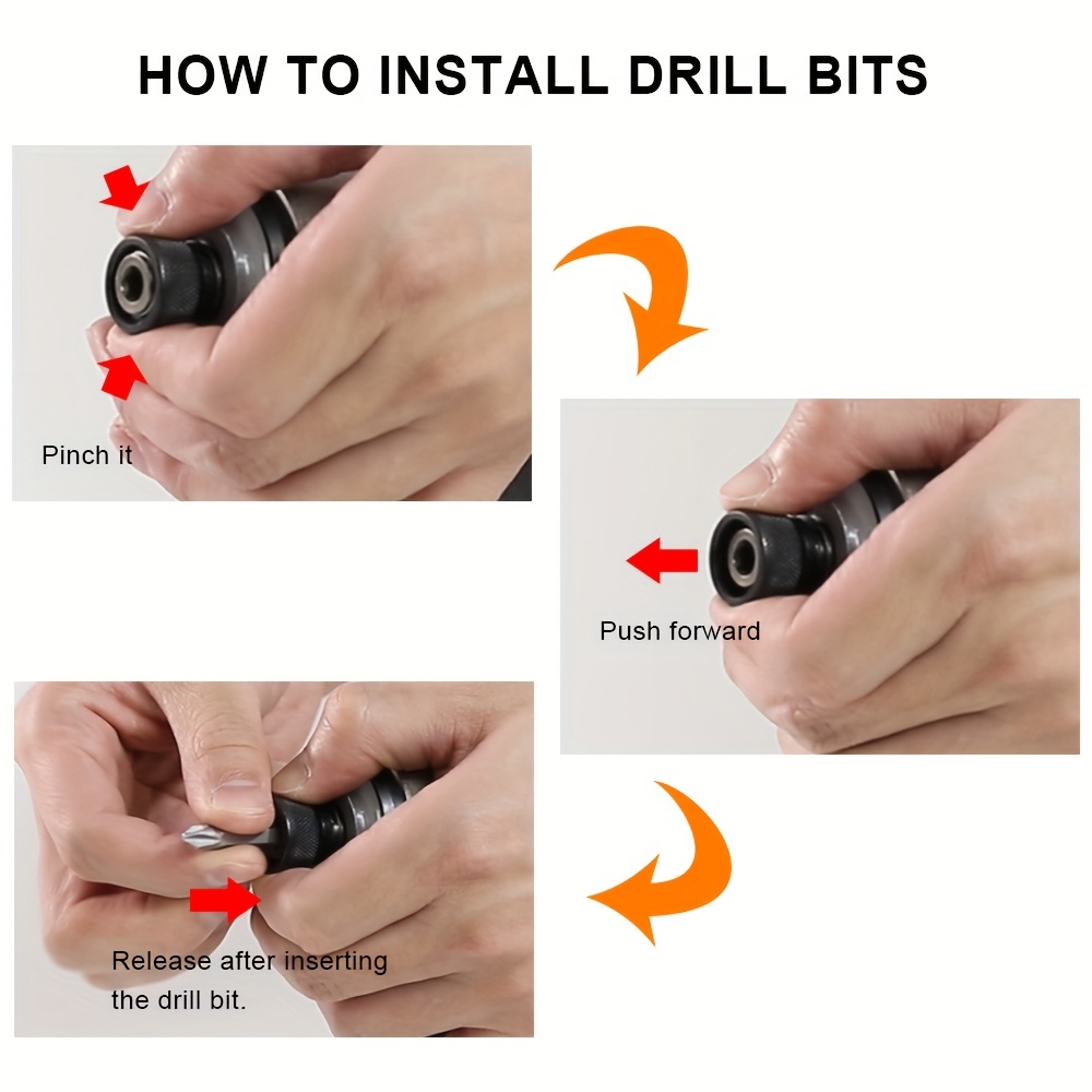JSD-HOPE Taladro eléctrico inalámbrico, destornillador eléctrico inalámbrico, destornillador eléctrico sin brochas con batería de litio, taladro eléctrico recargable - Imagen 8