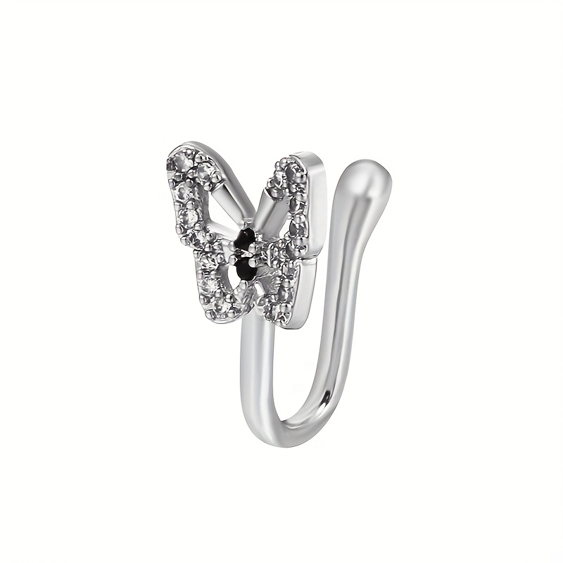 Bohemian Butterfly Nose Ring Set