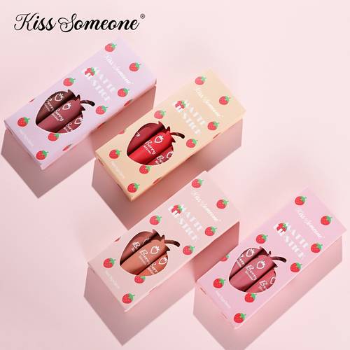 3pcs 1set nude matte lipstick set natural velvet smooth crayon lip stain matte lipstick 24 hour long lasting lip gloss lipstick for women makeup