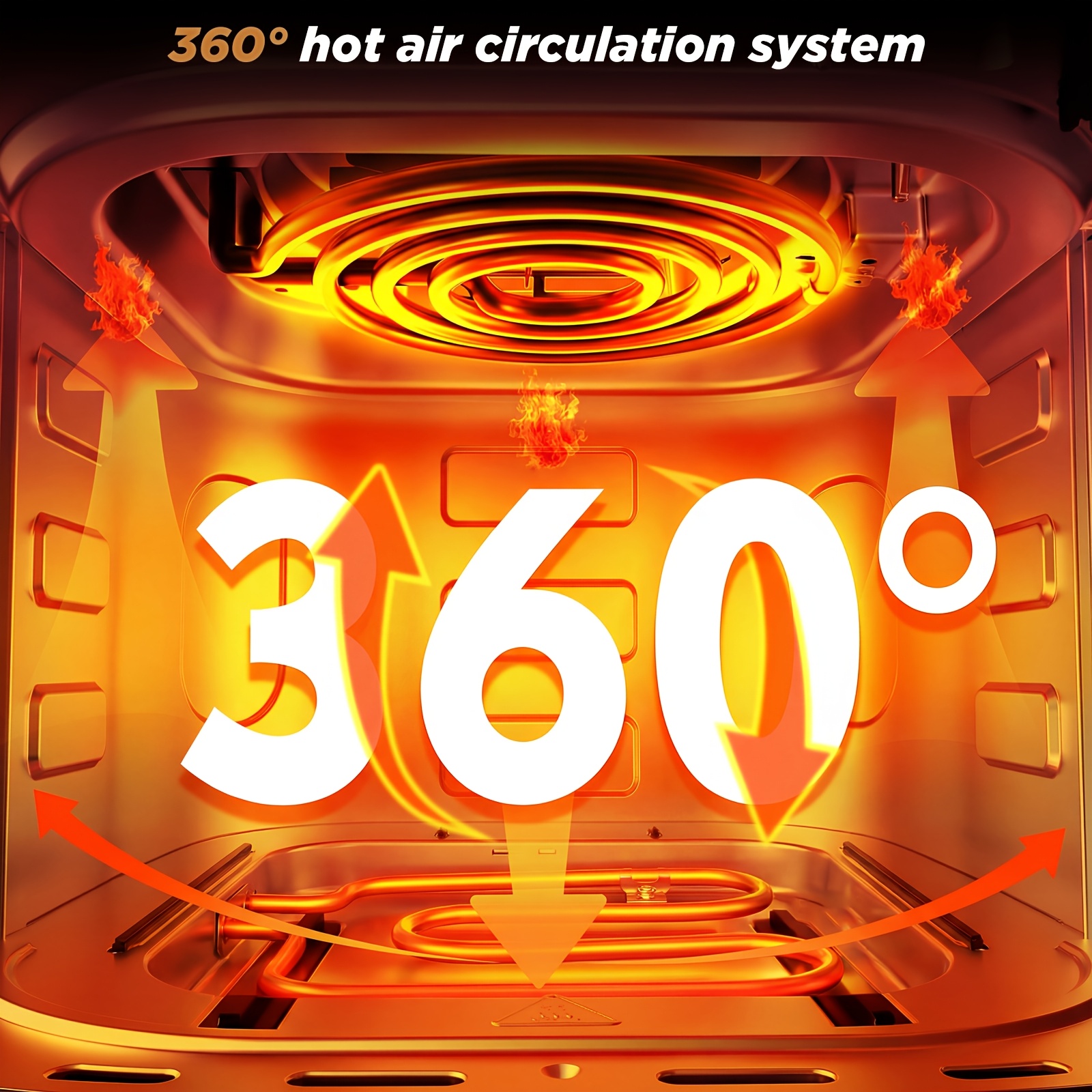 11L XXL Airfryer, 11-in-1 Heteluchtfriteuse Oven