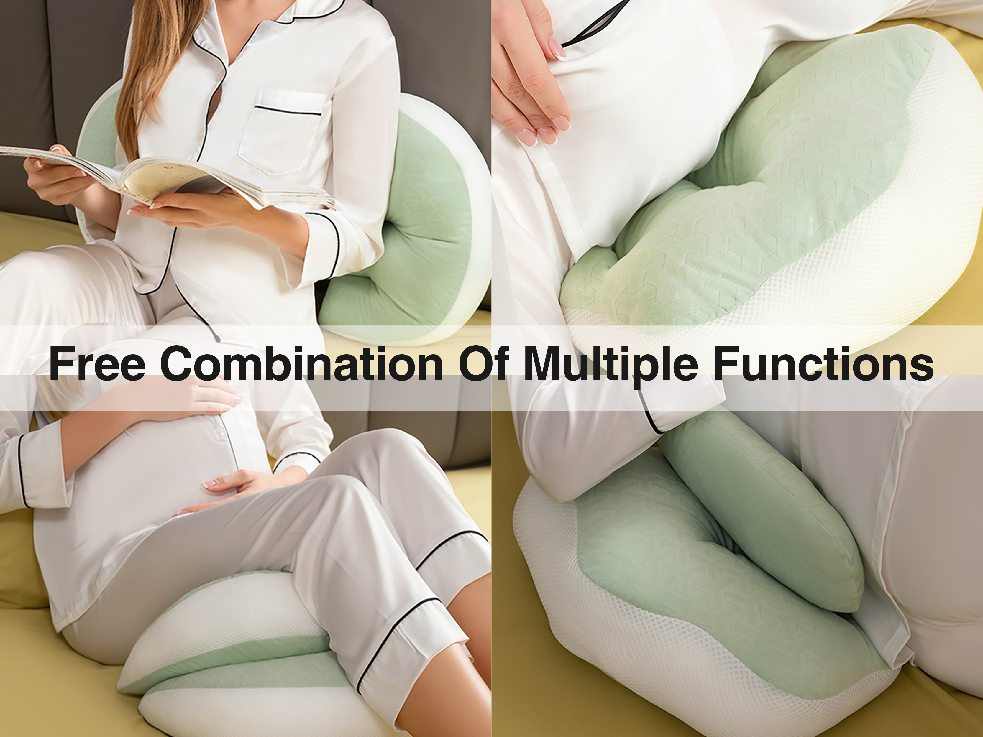 two pack pregnancy pillow for side sleeping waist support abdominal support must have sleeping artifact for   women pregnancy pillow details 3