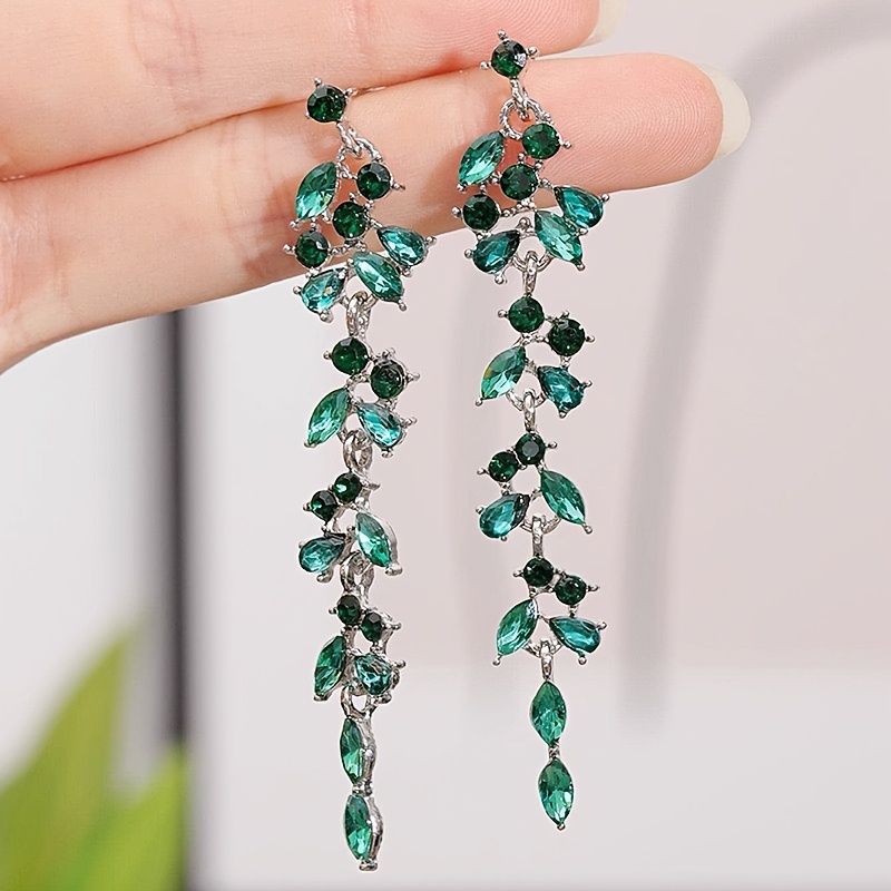 TEMU 1 Pair Fashionable Temperament Exquisite And Elegant Earrings Suitable For Women' Wear