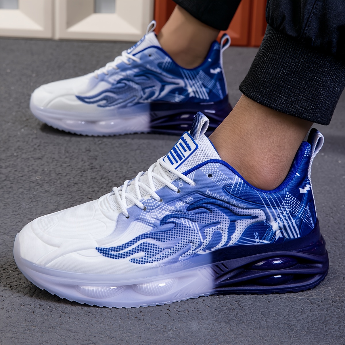 Image of 's Casual Sports Shoes, Versatile And Trendy, Breathable Running Shoes, Stylish Large Size Men's Footwear, Comfortable Trendy Shoes