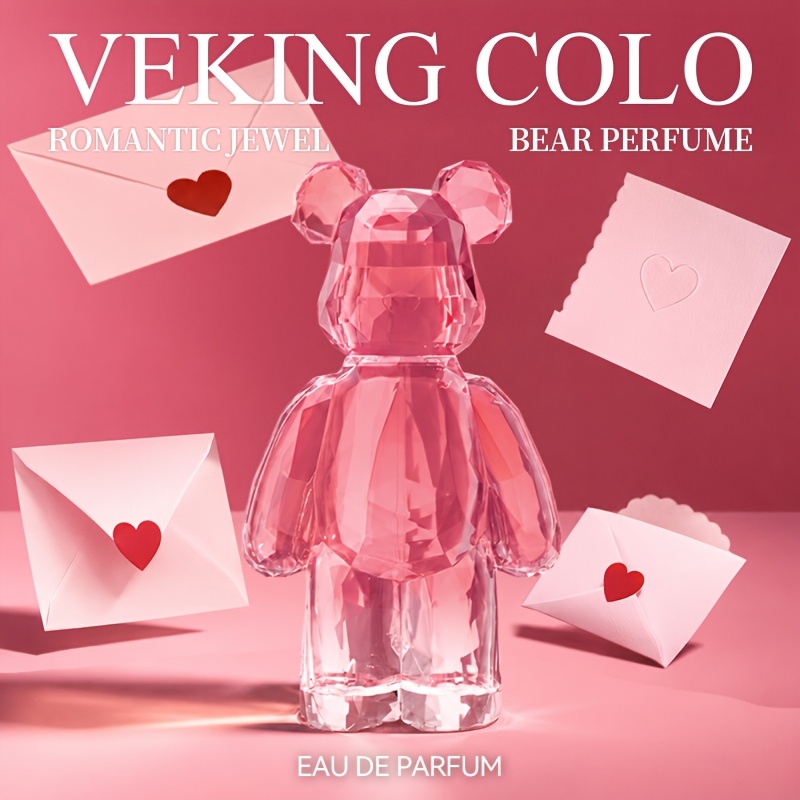 Veking Bear Perfume, / Fragrance Perfume, Cute Ornament Bottle, Suitable For Daily Use And Gifting