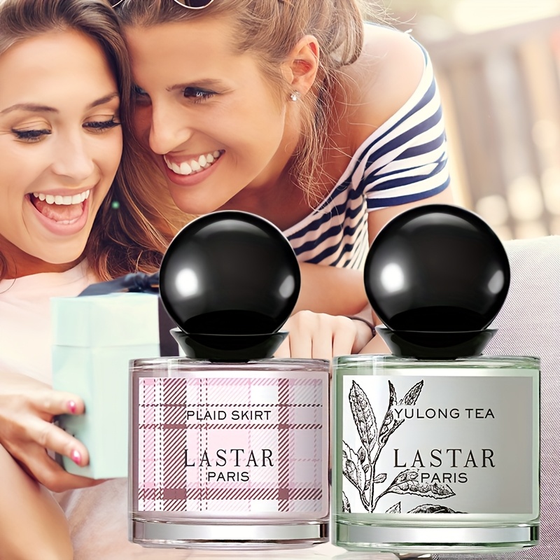Image of 2 Bottles Of Women's Perfume, Citrus- Notes: Tea, Citrus, Musk + Pink Pepper, Creamy Notes, Musk, 60ml, Travel Size, Women's Gift, Christmas And Valentine's Day Gift