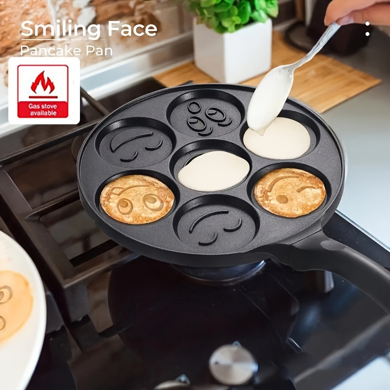1pc mini pancake griddle mini pancake pan pancake maker with 7 mold design cookware kitchenware restaurant supplies kitchen items eid al adha mubarak details 4