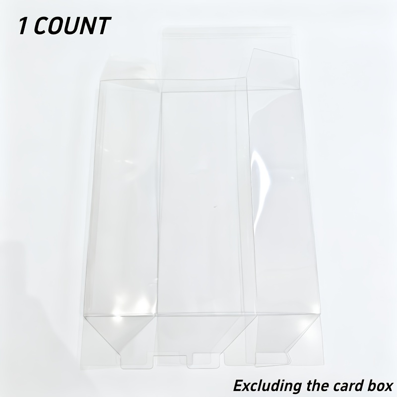 TEMU Clear Plastic Protector Case Super Thick 0.7mm For Spc Prismatic Evolutions