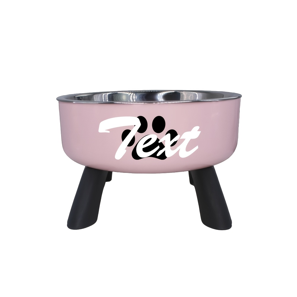Customized Cat Bowl with Automatic Drinking Water Feature
