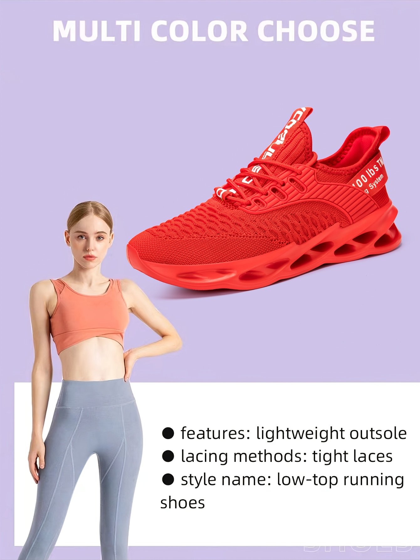 1 pair pink comfortable trendy hole laced casual shoes for men women lightweight breathable low top sneakers   versatile fashion shoes md sole mesh upper   commuting casual attire details 11